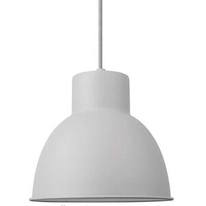 Rivet Single-Light Domed Metal Pendant Light, 63"H